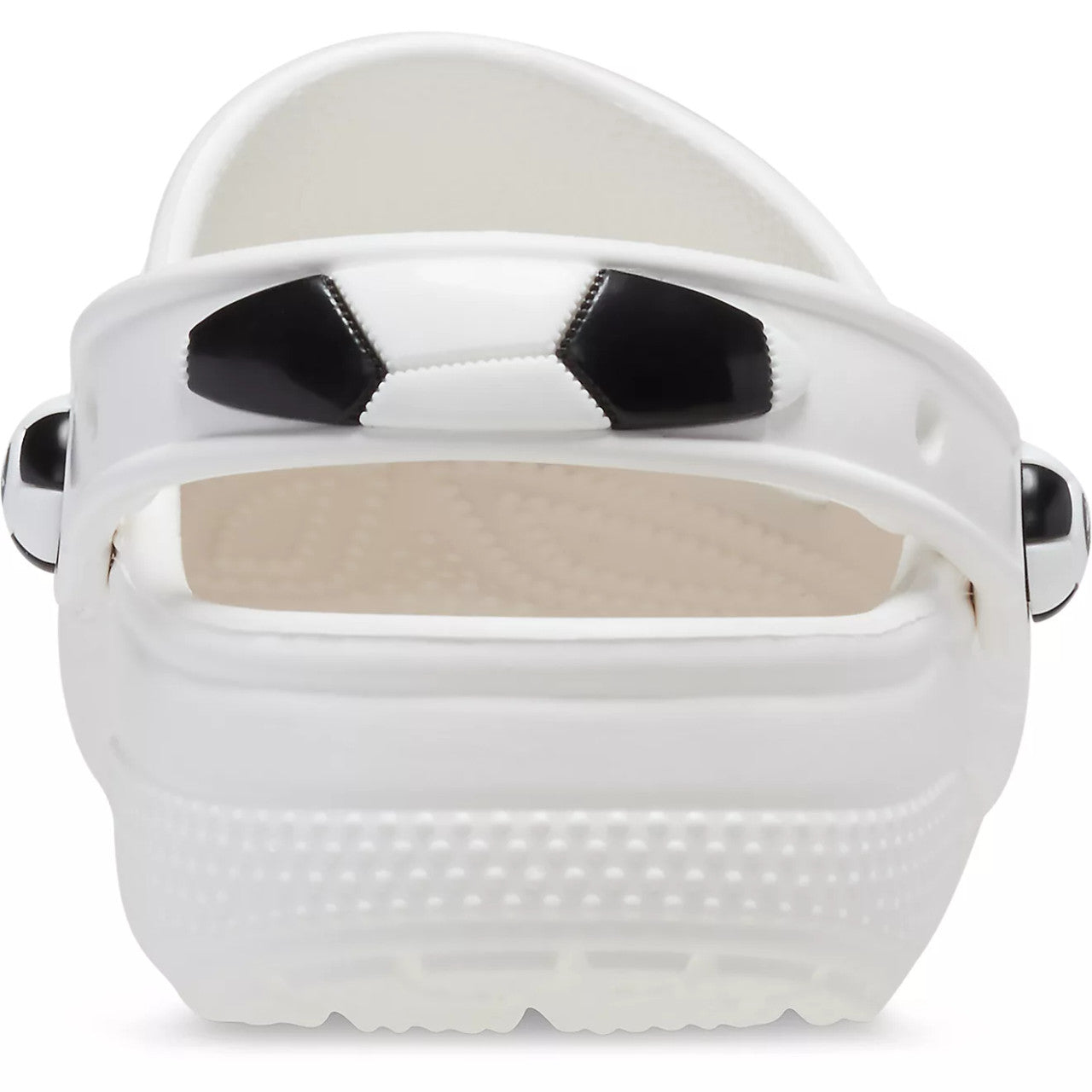 Crocs Toddler Soccer Ball Clogs - White/Black