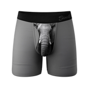 Shinesty Men's The Junk In The Trunk Ball Hammock Pouch Underwear With Fly