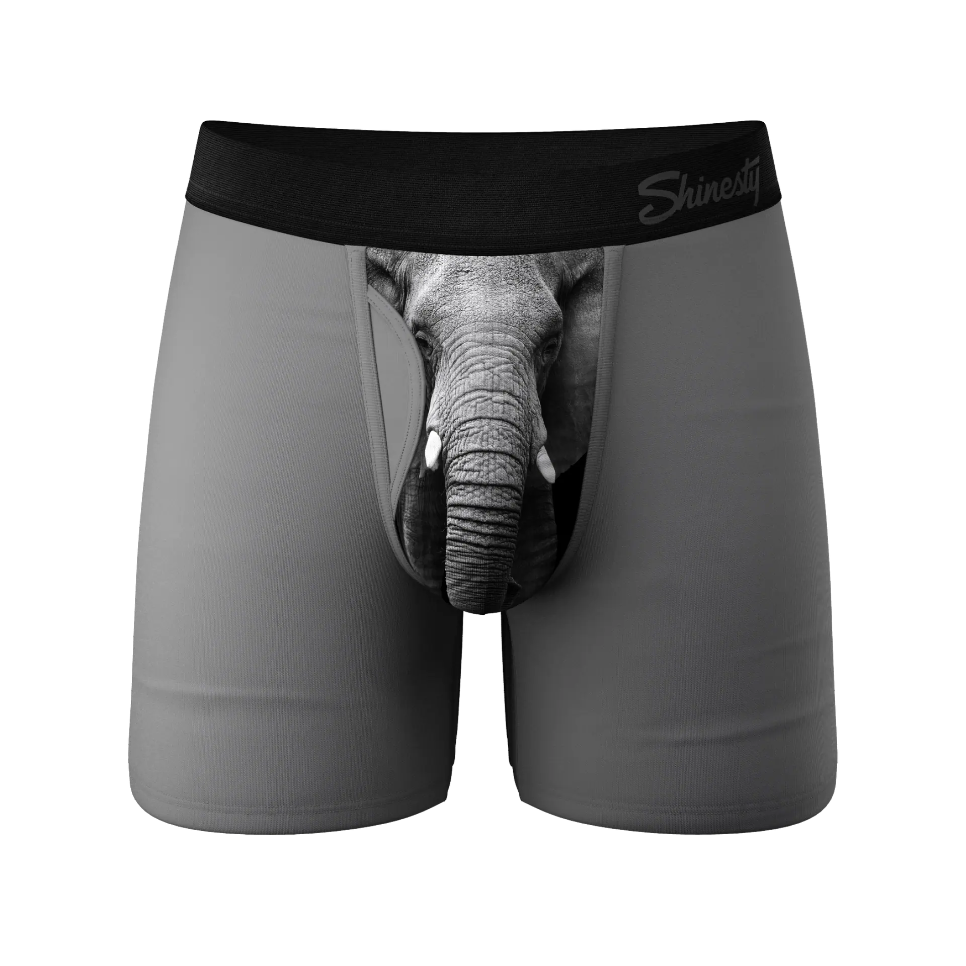 Shinesty Men's The Junk In The Trunk Ball Hammock Pouch Underwear With Fly