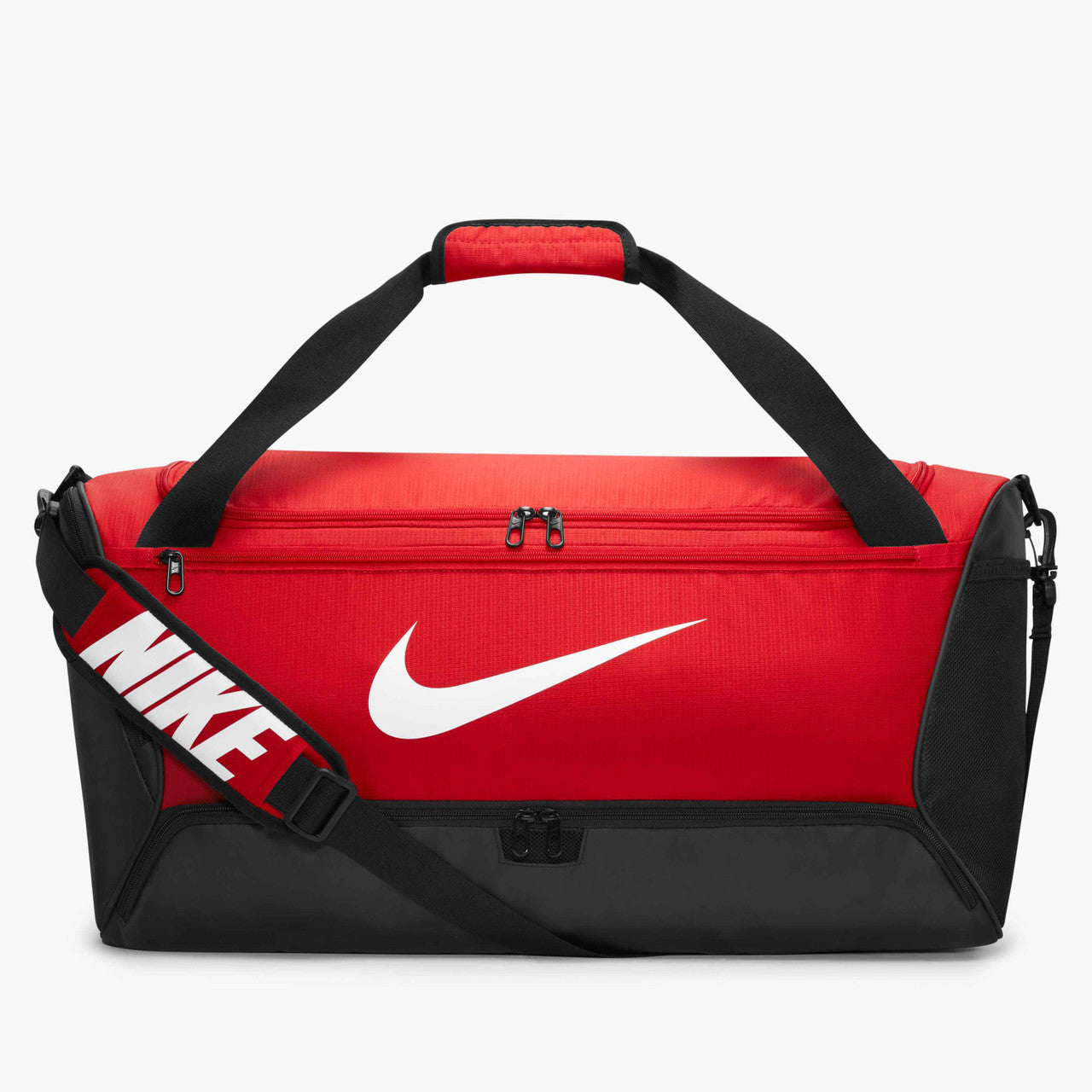 Nike Brasilia 9.5 Training Duffel Bag (Medium, 60L) - University Red