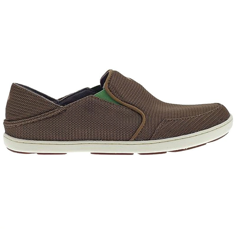 OluKai Men's Nohea Mesh - Mustang/Lime Peel