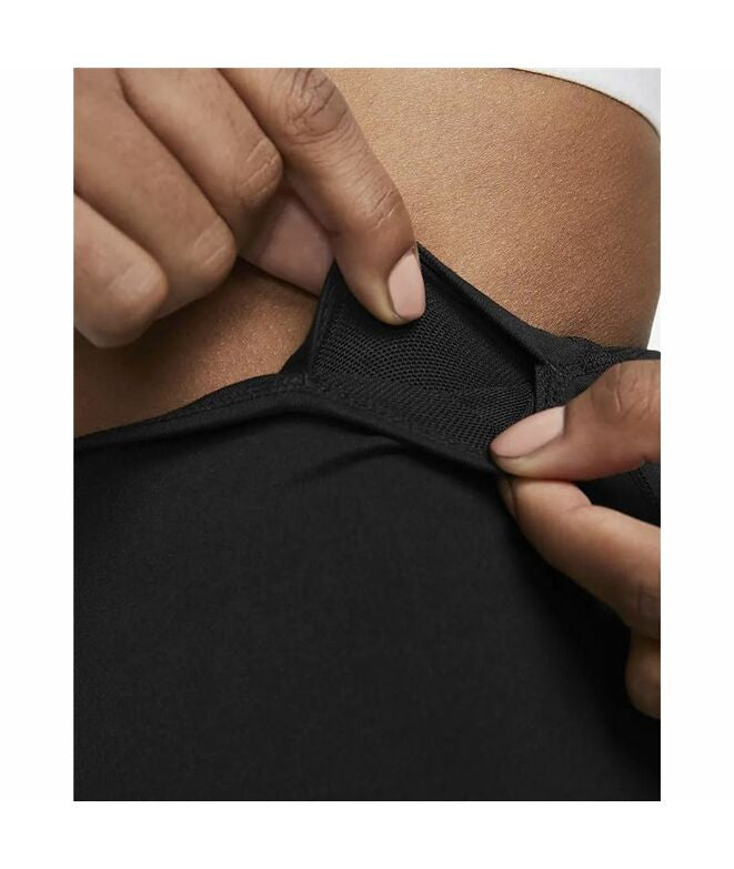 Nike Dri-FIT One Women's High Waisted 7" Biker Shorts - Black/White