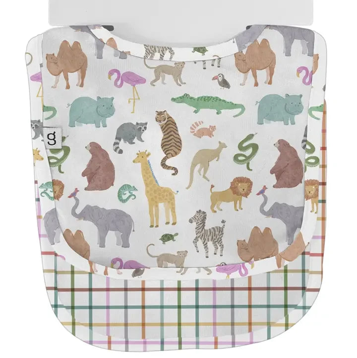 Goosies Zoo Crew Animals Bib Set