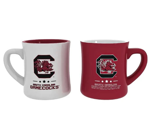 Evergreen University of South Carolina 10oz Ceramic Cup Set