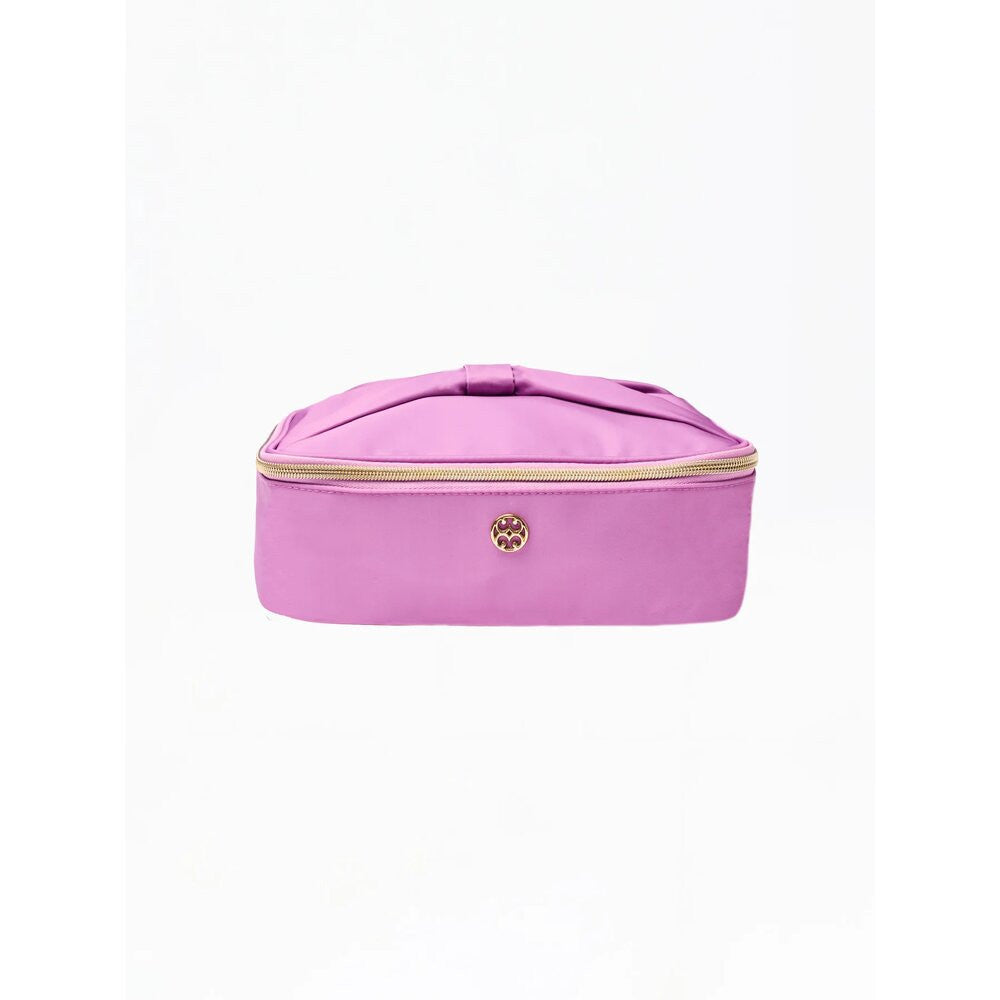 Mary Square Make Me Blush Bag - Pink Floral Block
