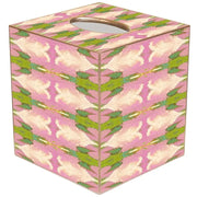 Laura Park Cabana Pink Tissue Box Cover