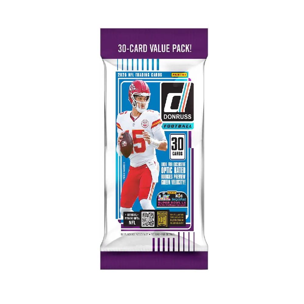 2025 Donruss Football Fat Pack (25 Cards)