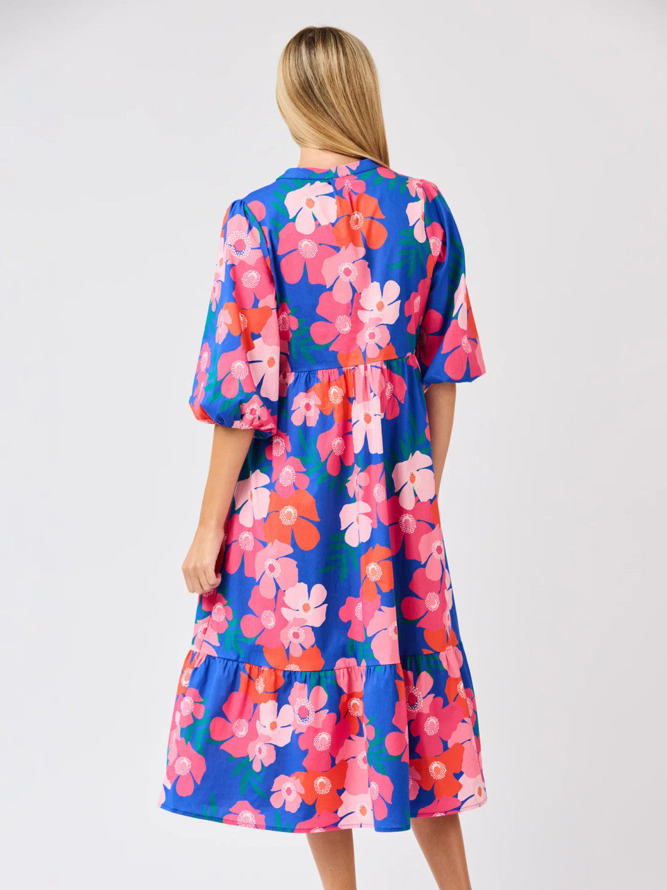 Mary Square Women's Riley Dress - Petal Pop Blue