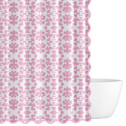 Laura Park Chintz Pink Shower Curtain