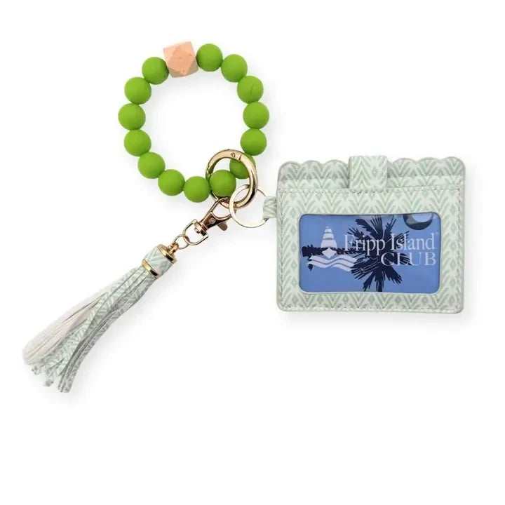 Laura Park Petite Frond Mint Wristlet Wallet