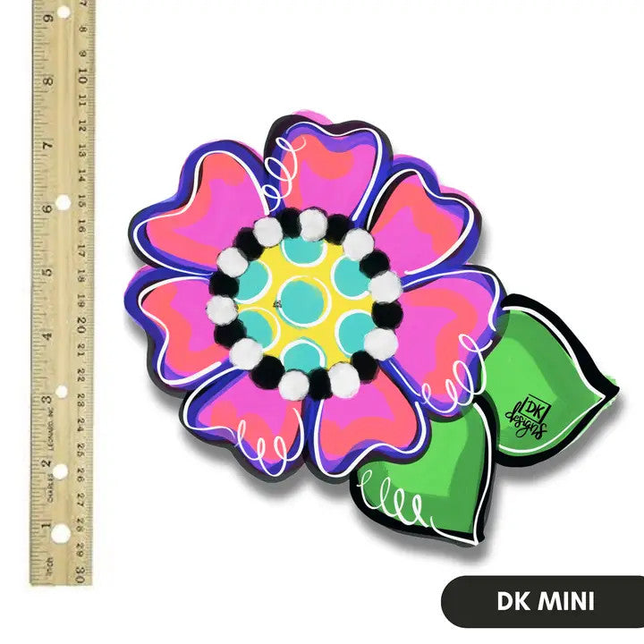 DK Designs Pink Flower Mini