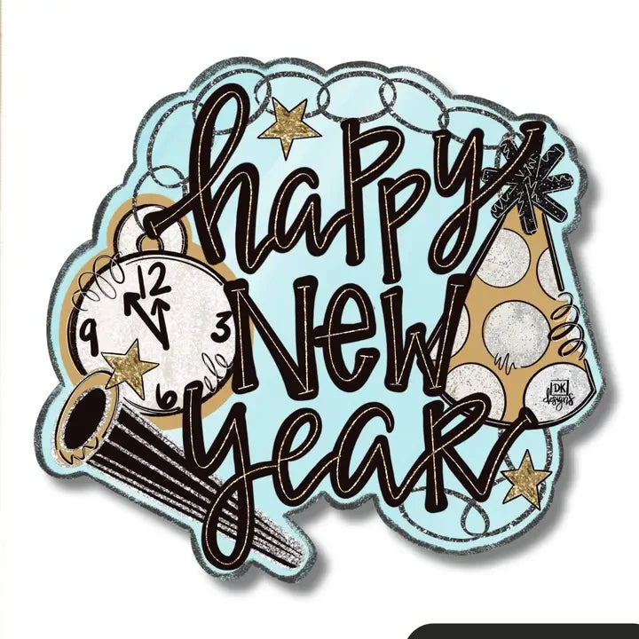 DK Designs Happy New Year Mini