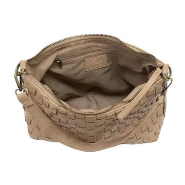 Joy Susan Winnie Woven Hobo - Buff