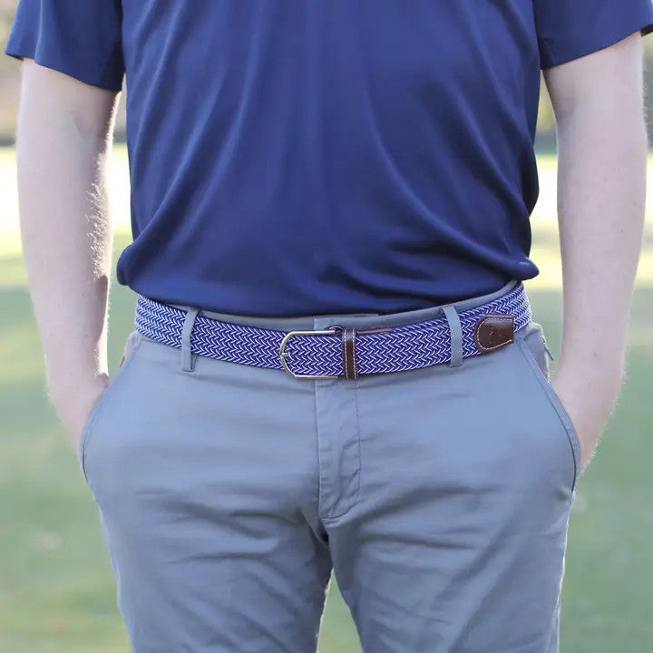 Roostas Men's The Ponte Vedra Woven Stretch Belt