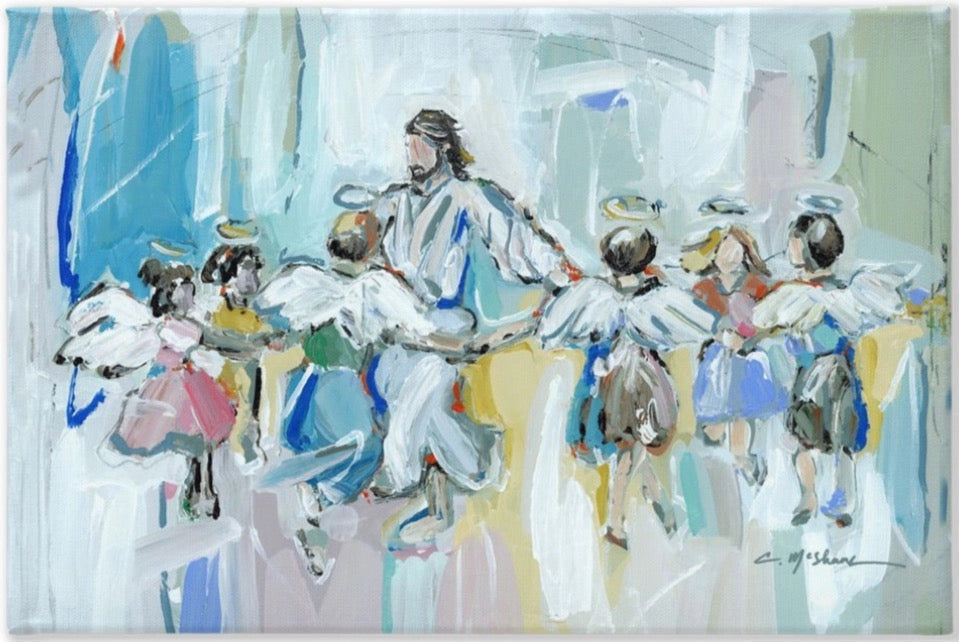 Chelsea McShane Art "Dancing with Jesus" Canvas - 20x16