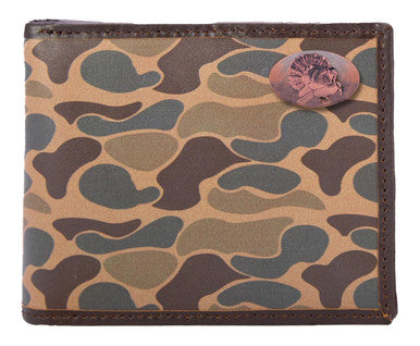 Zep-Pro Old School Camo Passcase Wallet - Turkey