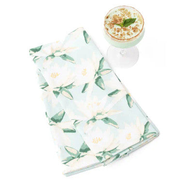 8 Oak Lane Magnolia Mint Kitchen Towel Set