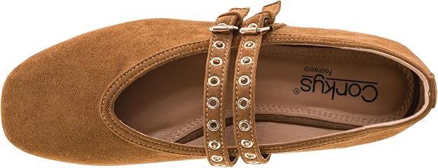 Corky's Women's All Eyes On Me Camel Faux Suede