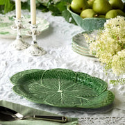 Certified International Le Jardin Cabbage 3-D Oval Platter
