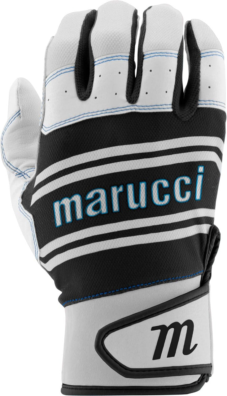 Marucci Swift Lite Batting Gloves - Black Gray - Youth