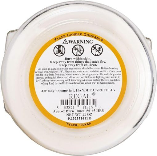 Tyler Candle Company 11 oz Regal