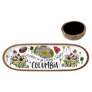 Happy By Rachel Columbia, SC Tailgate Tray and Bowl Set