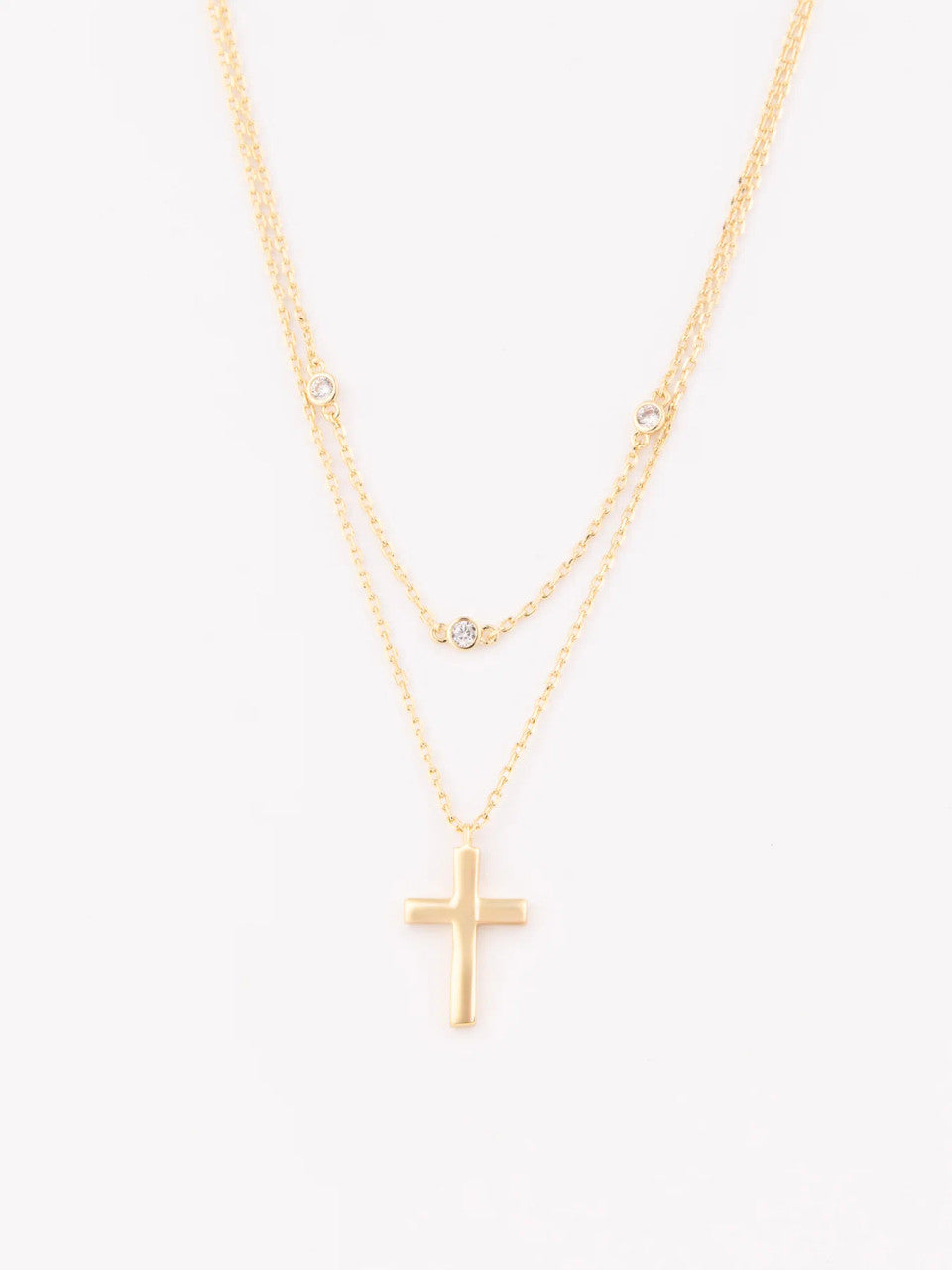 Michelle McDowell Iris Cross Necklace