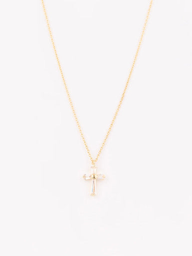 Michelle McDowell Callista Cross Necklace