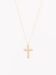 Michelle McDowell Delphine Cross Necklace