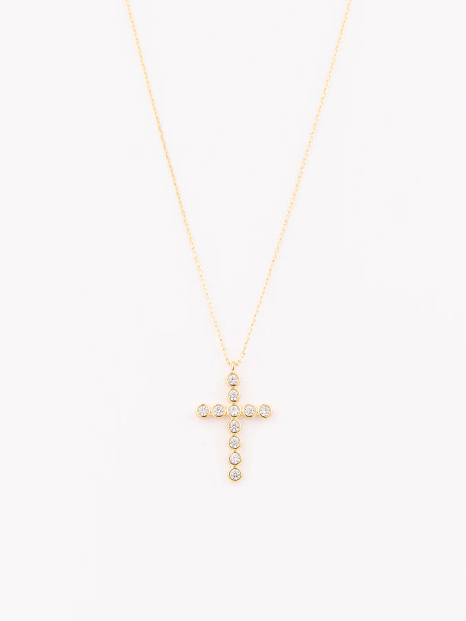Michelle McDowell Delphine Cross Necklace