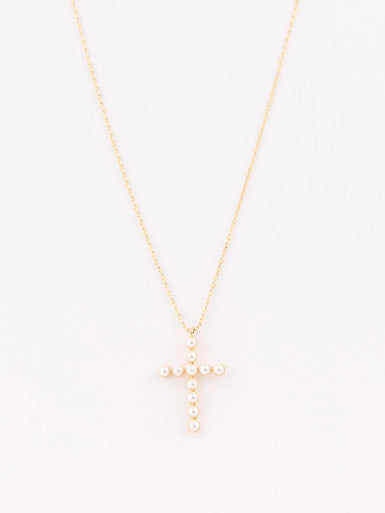 Michelle McDowell Marigold Cross Necklace