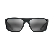 Maui Jim Byron Bay Polarized Sunglasses – Matte Black Rubber Frame/Neutral Grey