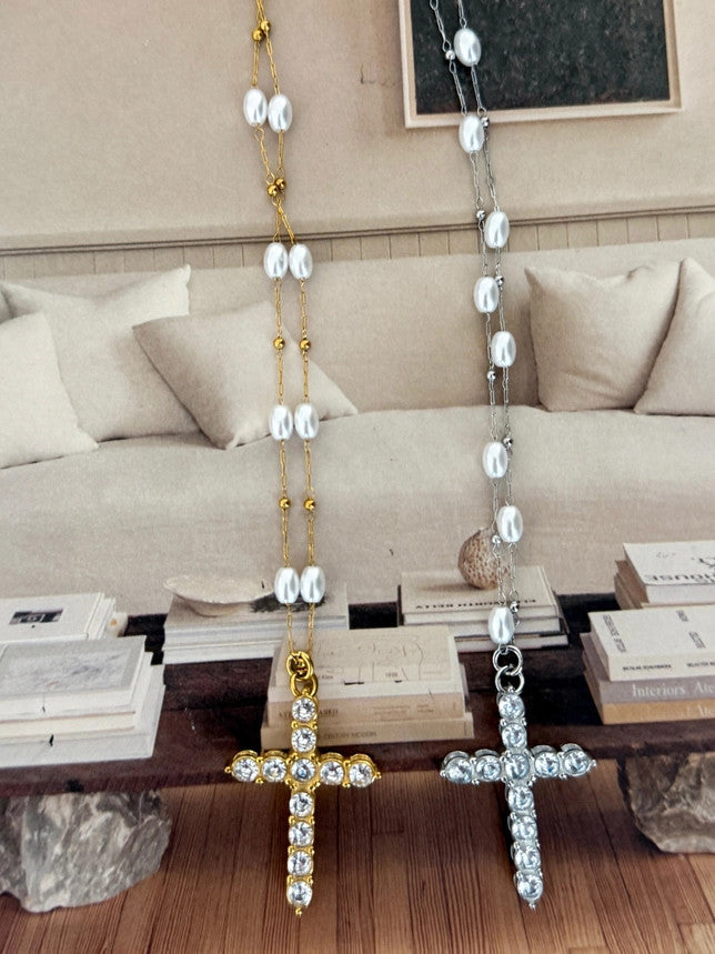 Chansuttpearls Silver Remi Necklace