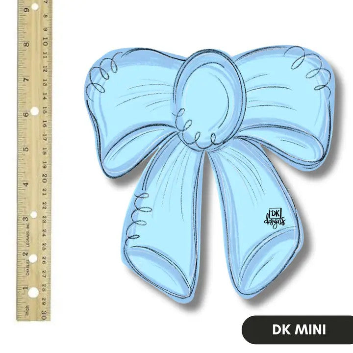 DK Designs Blue Bow Mini