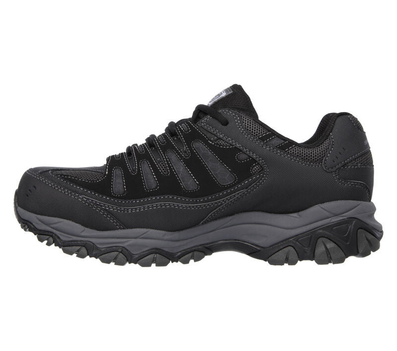 Skechers Men's Work Relaxed Fit: Cankton ST - Black/Charcoal