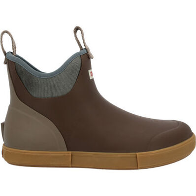 XTRATUF Men's Vintage 6 Inch Ankle Deck Boot - Brown