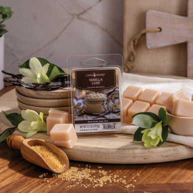 Candle Warmers Etc. Vanilla Luxe Classic 2.5oz Wax Melt