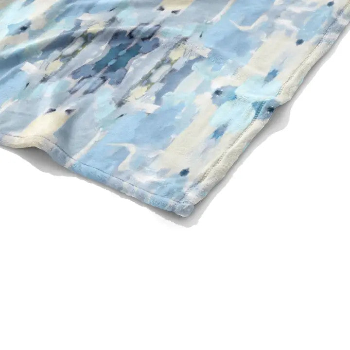 Laura Park Ocean Breeze Fleece Blanket