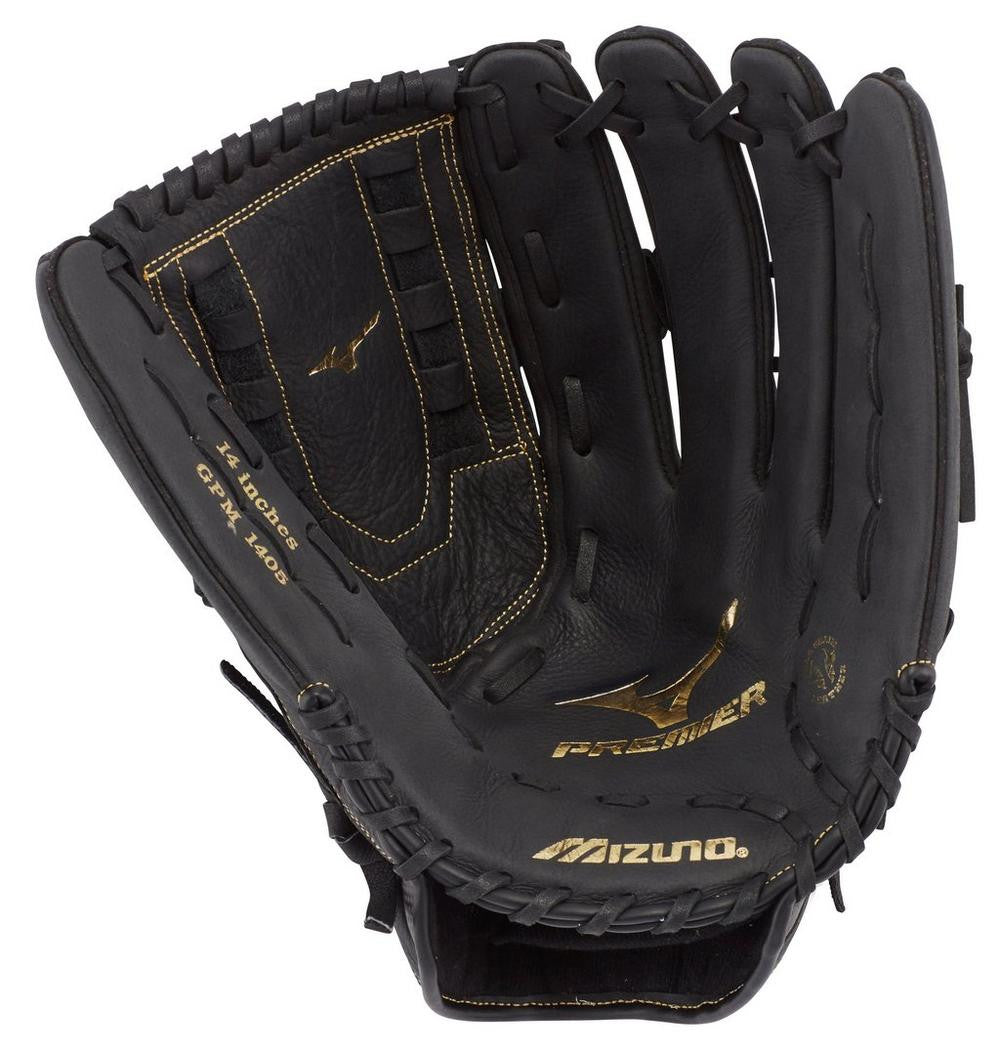 Mizuno Premier Series 14″ Slowpitch Softball Glove - Right Hand Throw