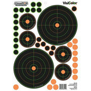 Champion VisiColor 8.5" x 11.5" Self-Adhesive 50 yd Sight-In Target, Orange/Black, 5/pack