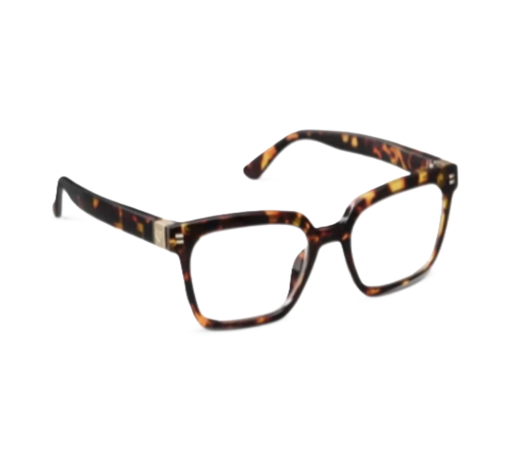 Peepers Montage Blue‑Light Reading Glasses – Tortoise
