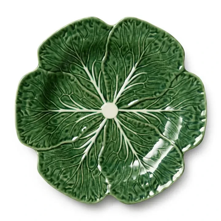 Le Jardin Cabbage 3-D Round Platter - 13"