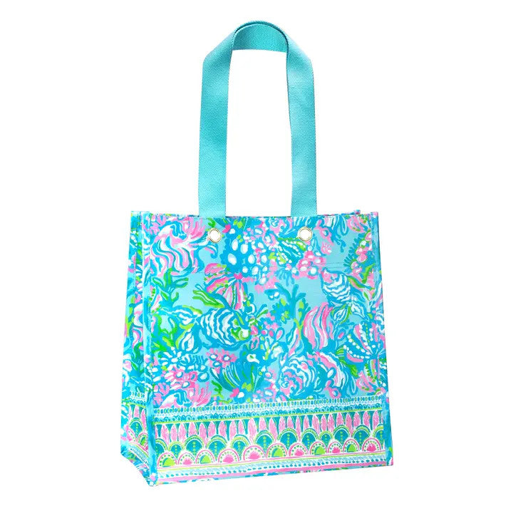 Lilly Pulitzer Market Shopper - Aqua La Vista