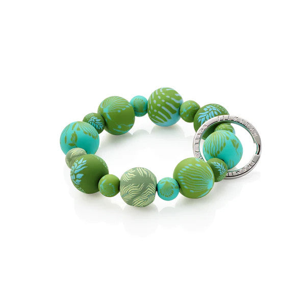 Jilzarah Tropical Green Wrist Keychain