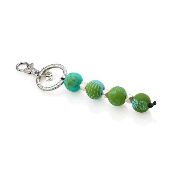 Jilzarah Tropical Green 4-Ball Keychain