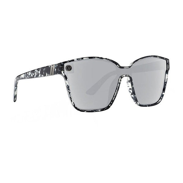 Blenders Buttertron Sterling Lady Polarized Cat-Eye Sunglasses – Crystal Tortoise/Silver Mirror