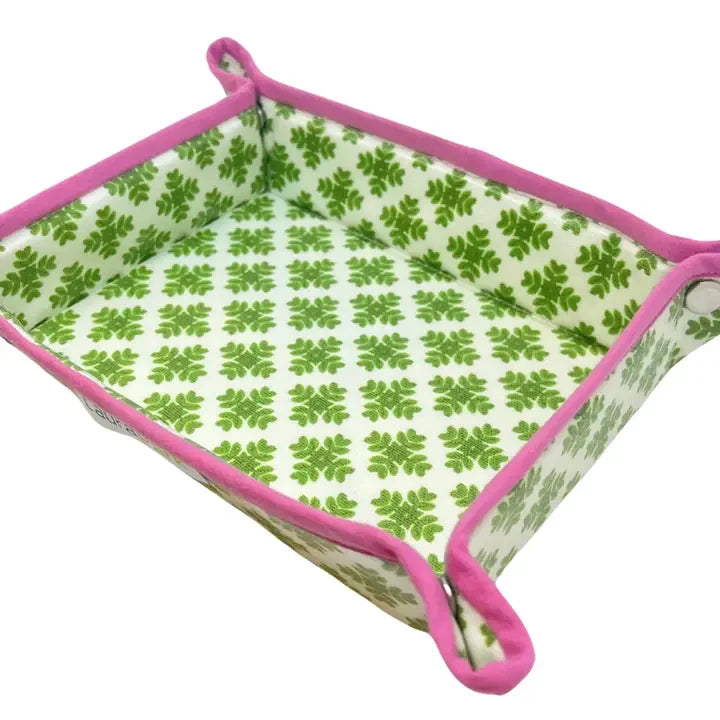 Laura Park Brushstrokes Green Snap Tray