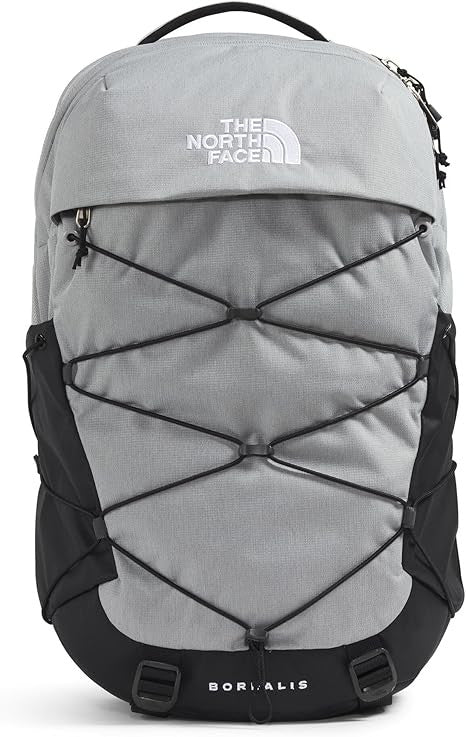 The North Face - Borealis Backpack - Meld Grey Heather/TNF Black