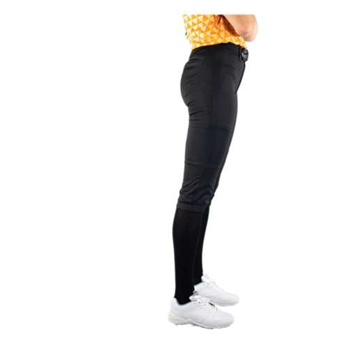 Rip-It Women's Revolution Straight Cut Softball Pants - Black