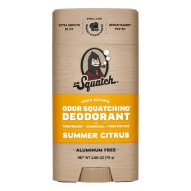 Dr. Squatch Summer Citrus Natural Deodorant